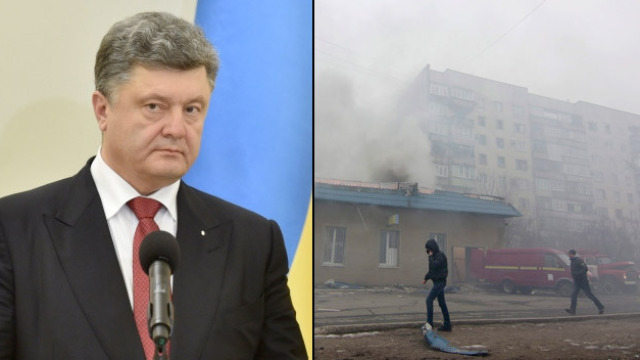 Poroszenko o ataku na Mariupol: to jest zbrodnia przeciwko ludzkości